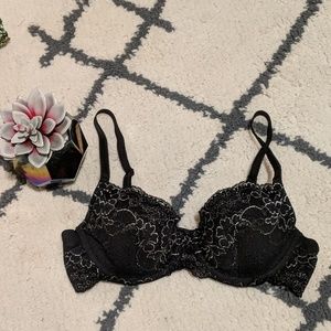 Victoria Secret black lace bra